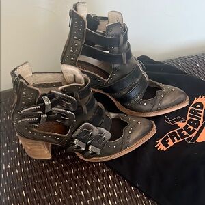 Freebird by Steven Black Heeled Boots